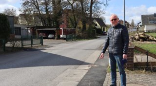 Stolperstein in Löhne verschwunden: Denkmal nach Glasfaserarbeiten nicht mehr auffindbar