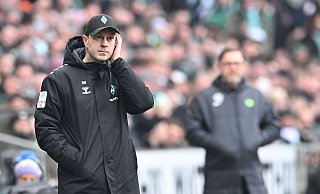 Ole Werner kann mit Werder Bremen einfach nicht mehr gewinnen. - Carmen Jaspersen/dpa Ole Werner kann mit Werder Bremen einfach nicht mehr gewinnen. - Carmen Jaspersen/dpa