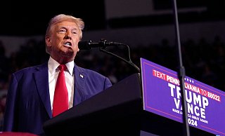 Wieder hat sich der US-Präsidentschaftskandidat abfällig über zwei Olympiasiegerinnen geäußert. - Carolyn Kaster/AP Wieder hat sich der US-Präsidentschaftskandidat abfällig über zwei Olympiasiegerinnen geäußert. - Carolyn Kaster/AP