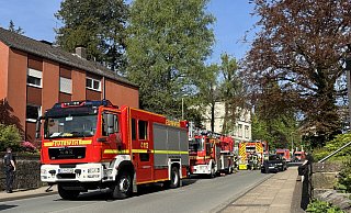 In der Wertherstraße in Bielefeld löste ein brennendes Cerankochfeld die Rauchmeldeanlage aus. - Paul Brinkmann In der Wertherstraße in Bielefeld löste ein brennendes Cerankochfeld die Rauchmeldeanlage aus. - Paul Brinkmann