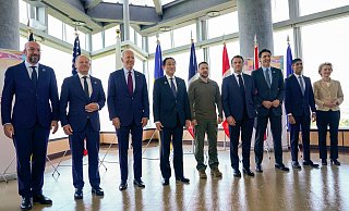 Die Regierungschefs der G7 Staaten treffen sich im japanischen Hiroshima zu ihren jährlichen Beratungen. - Susan Walsh/AP Pool/dpa Die Regierungschefs der G7 Staaten treffen sich im japanischen Hiroshima zu ihren jährlichen Beratungen. - Susan Walsh/AP Pool/dpa