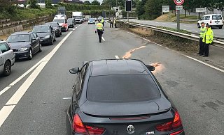 Der Unfall ereignete sich am Samstag auf dem OWD. - NW Der Unfall ereignete sich am Samstag auf dem OWD. - NW