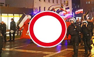 Die Polizei hatte die Neonazi-Demo unter dem Motto "Freiheit für Ursula Haverbeck" am 9. November untersagt. Nun darf sie doch stattfinden. - Foto: Sarah Jonek / Montage: NW Die Polizei hatte die Neonazi-Demo unter dem Motto "Freiheit für Ursula Haverbeck" am 9. November untersagt. Nun darf sie doch stattfinden. - Foto: Sarah Jonek / Montage: NW