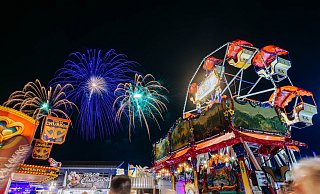 Pollhans 2024 in Schloß Holte-Stukenbrock endete am Montag mit einem großen Feuerwerk. - BESIM MAZHIQI Pollhans 2024 in Schloß Holte-Stukenbrock endete am Montag mit einem großen Feuerwerk. - BESIM MAZHIQI