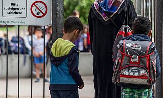 Bei Sprachproblemen zurückstellen? Grundschüler in Berlin. - picture alliance/dpa Bei Sprachproblemen zurückstellen? Grundschüler in Berlin. - picture alliance/dpa