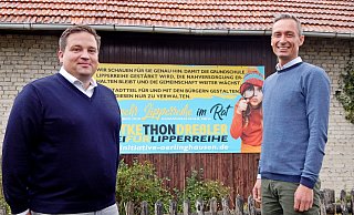 Dennis Thon und Daniel Bartke wollen in Oerlinghausen etwas bewegen. Sie haben die Initiative Oerlinghausen als politische Vereinigung gegründet und lehnen Fraktionszwang ab. - Gunter Held Dennis Thon und Daniel Bartke wollen in Oerlinghausen etwas bewegen. Sie haben die Initiative Oerlinghausen als politische Vereinigung gegründet und lehnen Fraktionszwang ab. - Gunter Held