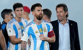 Nach einer verletzungsbedingten Auszeit soll Kapitän Messi in die argentinische Nationalmannschaft zurückkehren. (Archivbild) - Jorge Saenz/AP/dpa Nach einer verletzungsbedingten Auszeit soll Kapitän Messi in die argentinische Nationalmannschaft zurückkehren. (Archivbild) - Jorge Saenz/AP/dpa