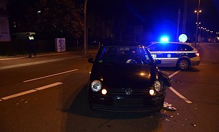 Der Unfall ereignete sich gegen 19.20 Uhr auf der Engerstraße. - Polizei Herford Der Unfall ereignete sich gegen 19.20 Uhr auf der Engerstraße. - Polizei Herford