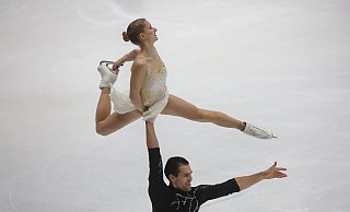 Minerva Hase und Nikita Wolodin wollen ihre erste EM-Medaille holen. - Karl-Josef Hildenbrand/dpa Minerva Hase und Nikita Wolodin wollen ihre erste EM-Medaille holen. - Karl-Josef Hildenbrand/dpa