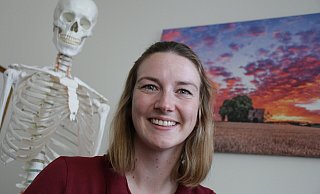 Carolin Berlage hat auf dem elterlichen Hof in Borgentreich eine Praxis für Osteopathie eröffnet. - Dieter Scholz Carolin Berlage hat auf dem elterlichen Hof in Borgentreich eine Praxis für Osteopathie eröffnet. - Dieter Scholz