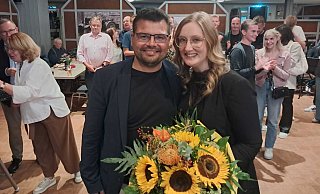 Sensation in Rahden. Florian Haase (FDP) schlägt bei der Bürgermeisterwahl Amtsinhaber Bert Honsel (CDU) deutlich. - Joern Spreen-Ledebur Sensation in Rahden. Florian Haase (FDP) schlägt bei der Bürgermeisterwahl Amtsinhaber Bert Honsel (CDU) deutlich. - Joern Spreen-Ledebur