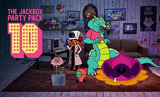Was könnten diese fünf Figuren mit fünf lustigen Mini-Spielen zu tun haben? Das "Jackbox Party Pack 10" kennt die Antwort. - Jackbox Games Was könnten diese fünf Figuren mit fünf lustigen Mini-Spielen zu tun haben? Das "Jackbox Party Pack 10" kennt die Antwort. - Jackbox Games