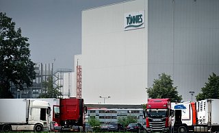 Das Gebäude der Tönnies-Unternehmensgruppe im Kreis Gütersloh. - Andreas Frücht Das Gebäude der Tönnies-Unternehmensgruppe im Kreis Gütersloh. - Andreas Frücht