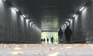 Der Tunnel in den Sültebusch (Symbolfoto) ist laut Polizei erneut zum Schauplatz eines versuchten Raubüberfalls geworden. - Ulf Hanke Der Tunnel in den Sültebusch (Symbolfoto) ist laut Polizei erneut zum Schauplatz eines versuchten Raubüberfalls geworden. - Ulf Hanke