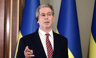 Bessent ist zuversichtlich, dass die Ukraine bald in die Vereinbarung einwilligen wird. (Archivbild) - Volodymyr Tarasov/Ukrinform/dpa Bessent ist zuversichtlich, dass die Ukraine bald in die Vereinbarung einwilligen wird. (Archivbild) - Volodymyr Tarasov/Ukrinform/dpa
