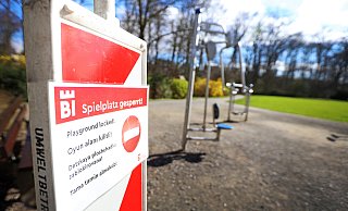 Auf Spiel- und Freizeitflächen trafen sich zuletzt kleinere Gruppen. Das Ordnungsamt wird deshalb verstärkt kontrollieren. - Sarah Jonek Auf Spiel- und Freizeitflächen trafen sich zuletzt kleinere Gruppen. Das Ordnungsamt wird deshalb verstärkt kontrollieren. - Sarah Jonek