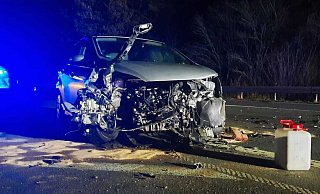 Am Ford der 18-Jährigen aus Brakel entstand ein Totalschaden. - David Schellenberg Am Ford der 18-Jährigen aus Brakel entstand ein Totalschaden. - David Schellenberg