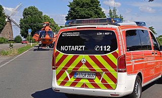 Der Unfall ereignete sich auf der B 65 an der Eilhauser Königsmühle. - Sandra Knauthe Der Unfall ereignete sich auf der B 65 an der Eilhauser Königsmühle. - Sandra Knauthe