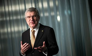 Steht vor dem Abschied: IOC-Präsident Thomas Bach. - Sebastian Christoph Gollnow/dpa Steht vor dem Abschied: IOC-Präsident Thomas Bach. - Sebastian Christoph Gollnow/dpa
