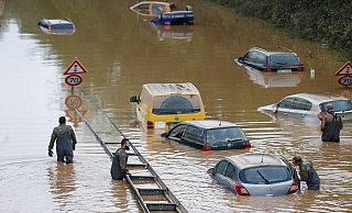 Beim Hochwasser starben allein in NRW 49 Menschen. - Picture Alliance/dpa Beim Hochwasser starben allein in NRW 49 Menschen. - Picture Alliance/dpa