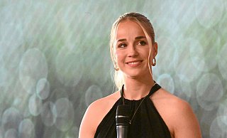 Immer mehr im öffentlichen Fokus: Nationalspielerinnen wie Giulia Gwinn - Felix Hörhager/dpa Immer mehr im öffentlichen Fokus: Nationalspielerinnen wie Giulia Gwinn - Felix Hörhager/dpa