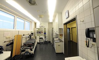 In der Notaufnahme des Rahdener Krankenhauses gab es mehrere Behandlungsräume. Für die Aufnahme von Patienten gab es in den vergangenen knapp zwei Jahren einen Zeitkorridor bis 16 Uhr. - Joern Spreen-Ledebur In der Notaufnahme des Rahdener Krankenhauses gab es mehrere Behandlungsräume. Für die Aufnahme von Patienten gab es in den vergangenen knapp zwei Jahren einen Zeitkorridor bis 16 Uhr. - Joern Spreen-Ledebur