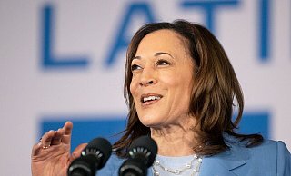Kamala Harris blieb als US-Vizepräsidentin auffällig blass. (Archivbild) - Ronda Churchill/AP/dpa Kamala Harris blieb als US-Vizepräsidentin auffällig blass. (Archivbild) - Ronda Churchill/AP/dpa