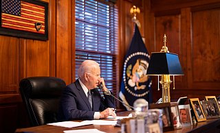 US-Präsident Joe Biden hat am 30. Dezember mit Wladimir Putin telefoniert. - Foto: Adam Schultz/The White House/dpa US-Präsident Joe Biden hat am 30. Dezember mit Wladimir Putin telefoniert. - Foto: Adam Schultz/The White House/dpa