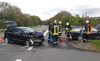 Bei dem Unfall entstand nach ersten Schätzungen der Polizei ein Gesamtschaden in Höhe von 12.000 Euro. - Burkhard Battran Bei dem Unfall entstand nach ersten Schätzungen der Polizei ein Gesamtschaden in Höhe von 12.000 Euro. - Burkhard Battran