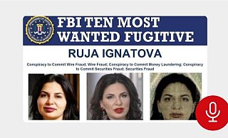 Ruja Ignatova gehört zu den zehn meistgesuchten Verdächtigen des FBI. - Screenshot: FBI Ruja Ignatova gehört zu den zehn meistgesuchten Verdächtigen des FBI. - Screenshot: FBI