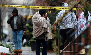 Ein Wohnhausbrand hat am Mittwoch zu mehreren Todesopfern geführt. - Foto: Monica Herndon/The Philadelphia Inquirer/dpa Ein Wohnhausbrand hat am Mittwoch zu mehreren Todesopfern geführt. - Foto: Monica Herndon/The Philadelphia Inquirer/dpa