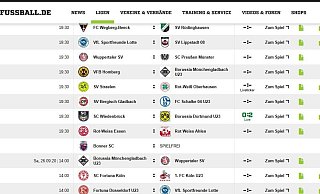 Schon 0:2? Das kann nicht sein, denn tatsächlicher Anstoß ist heute Abend um 19:30 Uhr. - Screenshot: fussball.de Schon 0:2? Das kann nicht sein, denn tatsächlicher Anstoß ist heute Abend um 19:30 Uhr. - Screenshot: fussball.de