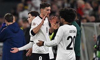 Leon Goretzka wurde in der zweiten Halbzeit gegen Italien ausgewechselt. - Federico Gambarini/dpa Leon Goretzka wurde in der zweiten Halbzeit gegen Italien ausgewechselt. - Federico Gambarini/dpa