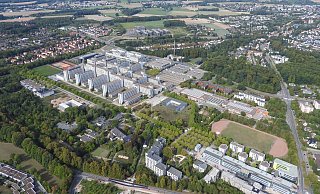 Im Überblick: Die Bielefelder Uni aus der Vogelperspektive. - Detlef Wittig Im Überblick: Die Bielefelder Uni aus der Vogelperspektive. - Detlef Wittig