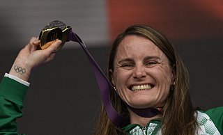 Ihr größter Erfolg: Ciara Mageean gewann bei Leichtathletik-EM 2024 Gold über 1500 Meter. - Michael Kappeler/dpa Ihr größter Erfolg: Ciara Mageean gewann bei Leichtathletik-EM 2024 Gold über 1500 Meter. - Michael Kappeler/dpa