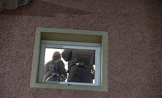 Die Ermittler haben die Wohnung des Tatverdächtigen von Mannheim durchsucht. - Ferdinand Merzbach/NEWS5/dpa Die Ermittler haben die Wohnung des Tatverdächtigen von Mannheim durchsucht. - Ferdinand Merzbach/NEWS5/dpa