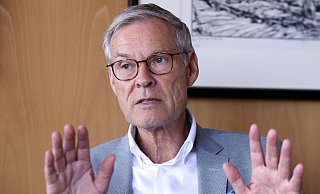 Nach der Kommunalwahl ist Schluss: Landrat Sven-Georg Adenauer (CDU) blickt auf 26 Jahre Wirken im Kreis Gütersloh zurück. - Patrick Menzel Nach der Kommunalwahl ist Schluss: Landrat Sven-Georg Adenauer (CDU) blickt auf 26 Jahre Wirken im Kreis Gütersloh zurück. - Patrick Menzel