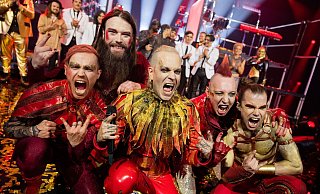 Die Metal-Rockband "Lord Of The Lost" wird Deutschland am 13. Mai beim ESC-Finale in Liverpool vertreten. - Rolf Vennenbernd/dpa Die Metal-Rockband "Lord Of The Lost" wird Deutschland am 13. Mai beim ESC-Finale in Liverpool vertreten. - Rolf Vennenbernd/dpa