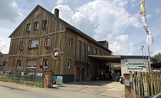 Das Gebäude Heidestraße 6 der Recyclingbörse soll verkauft werden. - Eike J. Horstmann Das Gebäude Heidestraße 6 der Recyclingbörse soll verkauft werden. - Eike J. Horstmann