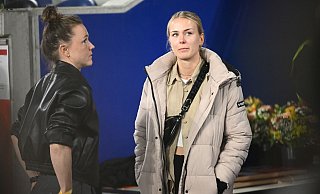 Äußerte sich erstmals zu ihrer Degradierung: Merle Frohms. - Sebastian Gollnow/dpa Äußerte sich erstmals zu ihrer Degradierung: Merle Frohms. - Sebastian Gollnow/dpa