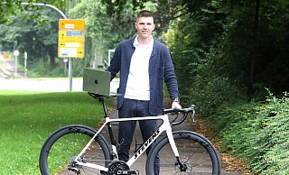 Marco Oberteicher ist bei der "Lidl Deutschland Tour" als Etappenabschnittskoordinator zuständig für die Strecke, die durch Lippe führt. - Oliver König Marco Oberteicher ist bei der "Lidl Deutschland Tour" als Etappenabschnittskoordinator zuständig für die Strecke, die durch Lippe führt. - Oliver König