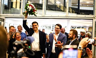 Mirco Schmidt (CDU) wird wohl neuer Landrat im Kreis Herford. - Daniel Salmon Mirco Schmidt (CDU) wird wohl neuer Landrat im Kreis Herford. - Daniel Salmon