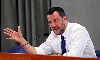 Innenminister Matteo Salvini will Regierungschef werden - das weiß das Land seit langem. - REUTERS Innenminister Matteo Salvini will Regierungschef werden - das weiß das Land seit langem. - REUTERS