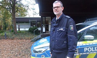Sven-Otto Deubel ist Leiter der Polizeiwache Espelkamp. - Karsten Schulz Sven-Otto Deubel ist Leiter der Polizeiwache Espelkamp. - Karsten Schulz
