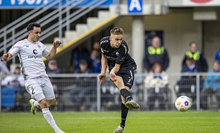 SCP-Stürmer Filip Bilbija (r) gelingt der Ausgleichstreffer zum 2:2. - IMAGO/Moritz Müller SCP-Stürmer Filip Bilbija (r) gelingt der Ausgleichstreffer zum 2:2. - IMAGO/Moritz Müller