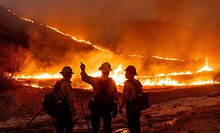 In den Flammen brannte auch das Zuhause von Gary Hall Jr. nieder. - Ethan Swope/FR171736 AP/AP/dpa In den Flammen brannte auch das Zuhause von Gary Hall Jr. nieder. - Ethan Swope/FR171736 AP/AP/dpa