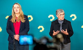 Die Grünen vermissen den Klimaschutz bei den Vorschlägen von Union und SPD. - Michael Kappeler/dpa Die Grünen vermissen den Klimaschutz bei den Vorschlägen von Union und SPD. - Michael Kappeler/dpa