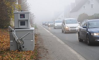 Blitzt weiter: Ungeachtet des saarländischen Urteils ist Blitzer "Nico" weiter an der Westumgehung aktiv. - Anja Hanneforth Blitzt weiter: Ungeachtet des saarländischen Urteils ist Blitzer "Nico" weiter an der Westumgehung aktiv. - Anja Hanneforth