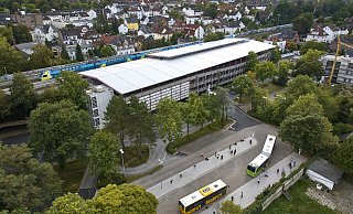 Rund um den provisorischen ZOB im Sültebusch kam es in den vergangenen Tagen zu mehreren Raubüberfällen auf Jugendliche. - Thorsten Ulonska Rund um den provisorischen ZOB im Sültebusch kam es in den vergangenen Tagen zu mehreren Raubüberfällen auf Jugendliche. - Thorsten Ulonska
