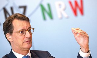 Der Ministerpräsident des Landes Nordrhein-Westfalen: Hendrik Wüst. - Thomas Banneyer/dpa Der Ministerpräsident des Landes Nordrhein-Westfalen: Hendrik Wüst. - Thomas Banneyer/dpa